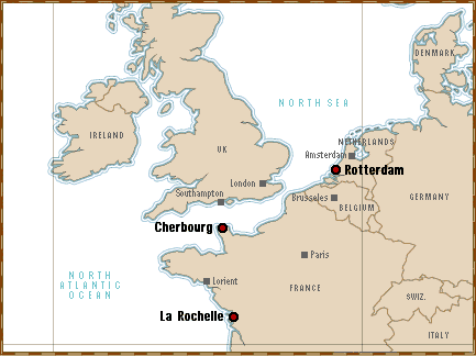 North west of Europe